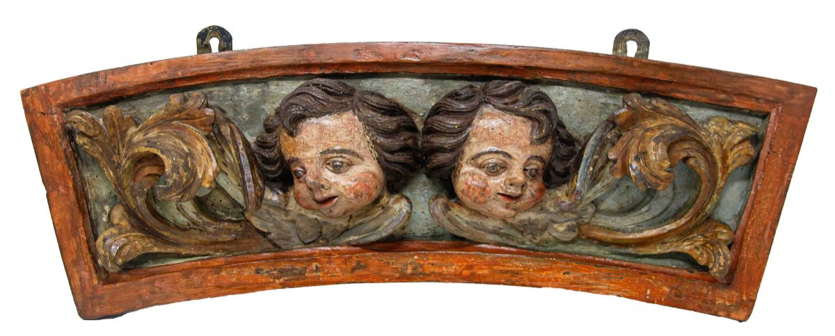 XVII Century,  Relief With Putti Heads