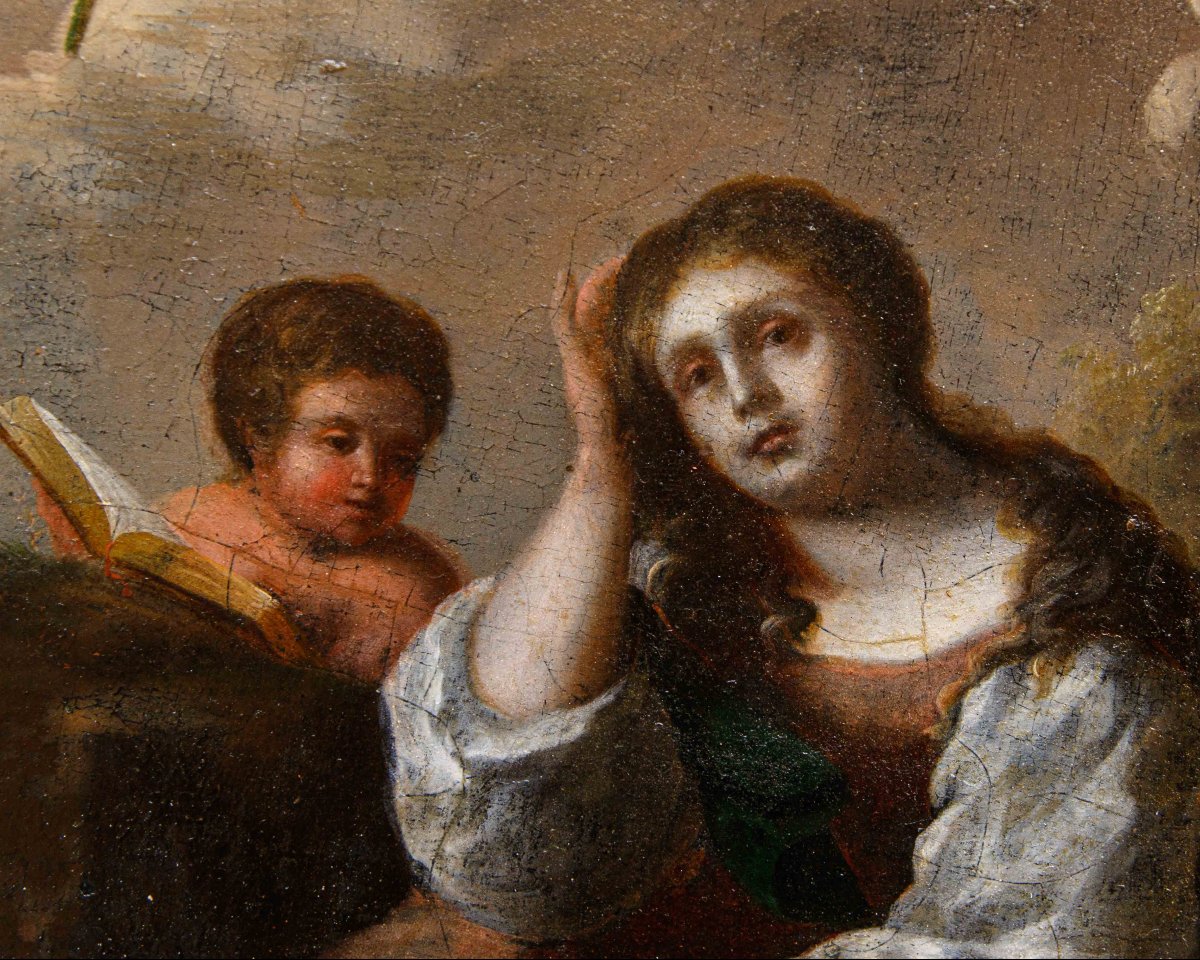 Flemish Artist Active In Italy, 17th Century, Maddalena Penitente-photo-2