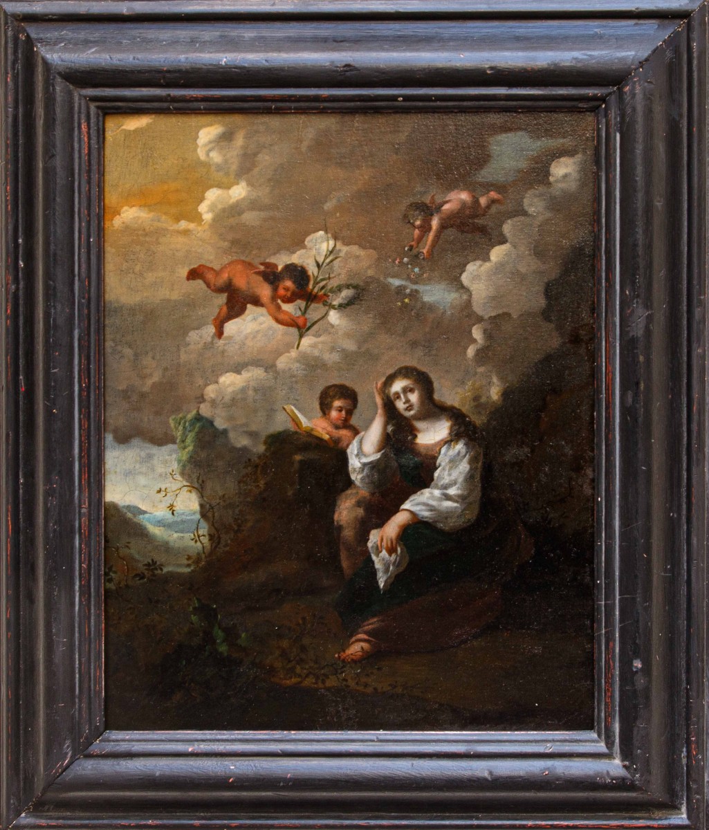 Flemish Artist Active In Italy, 17th Century, Maddalena Penitente