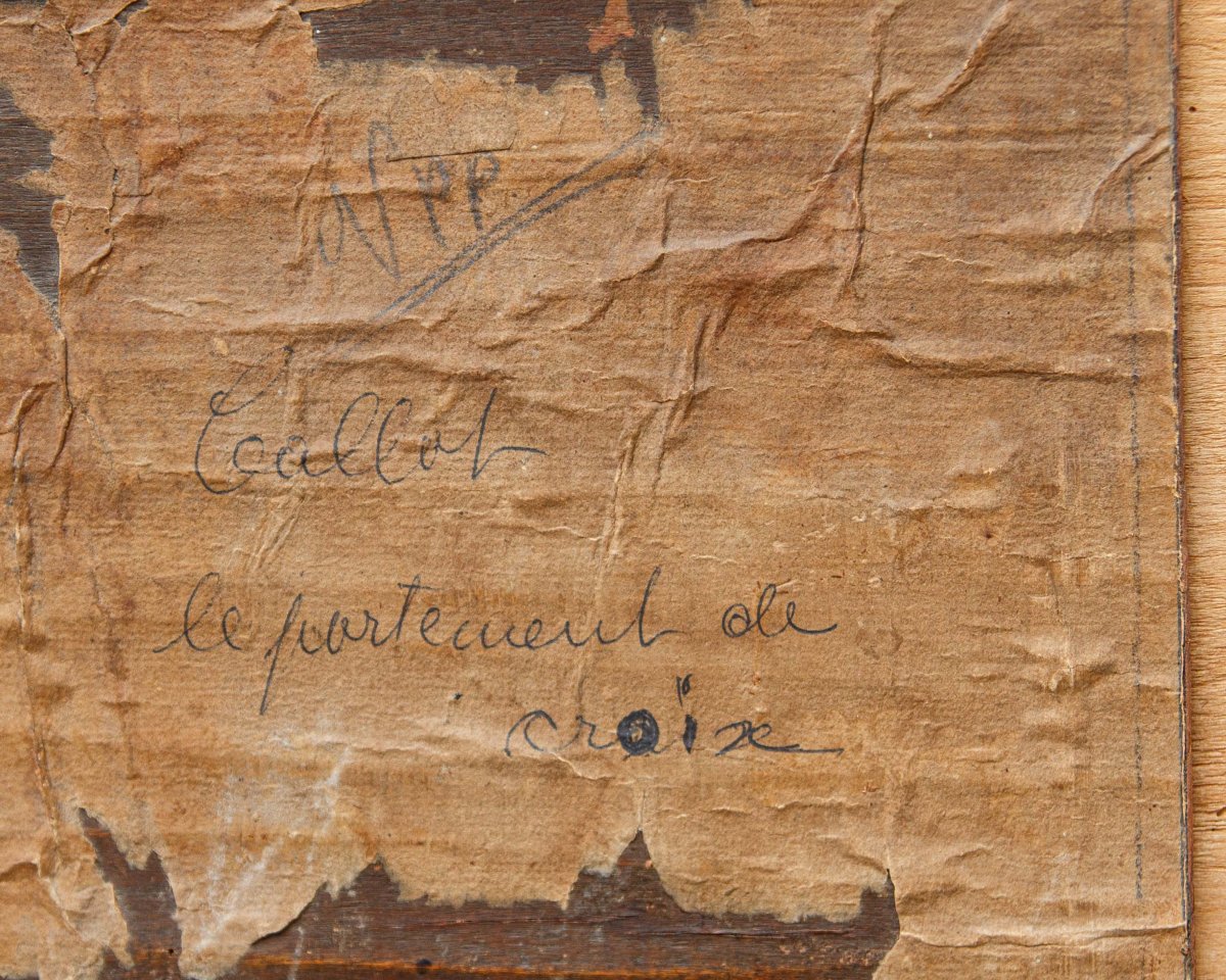 Follower Of Jacques Caillot, First Half Of The 18th Century,  Ascent To The Calvary-photo-3