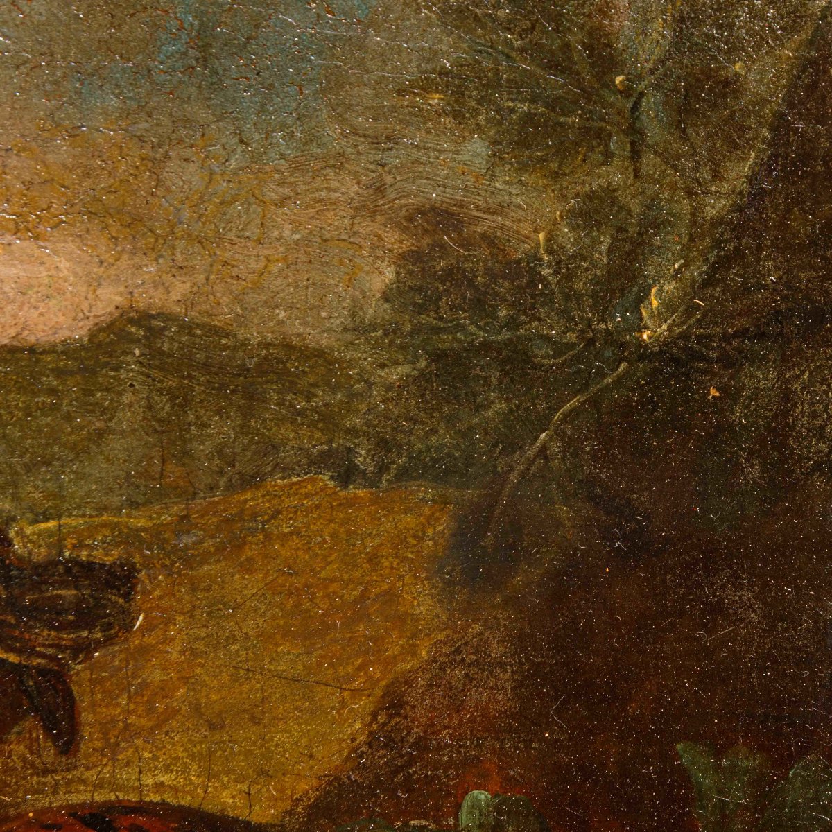 Emilian School, 18th Century, Couple Of Living Natures With Birds-photo-3