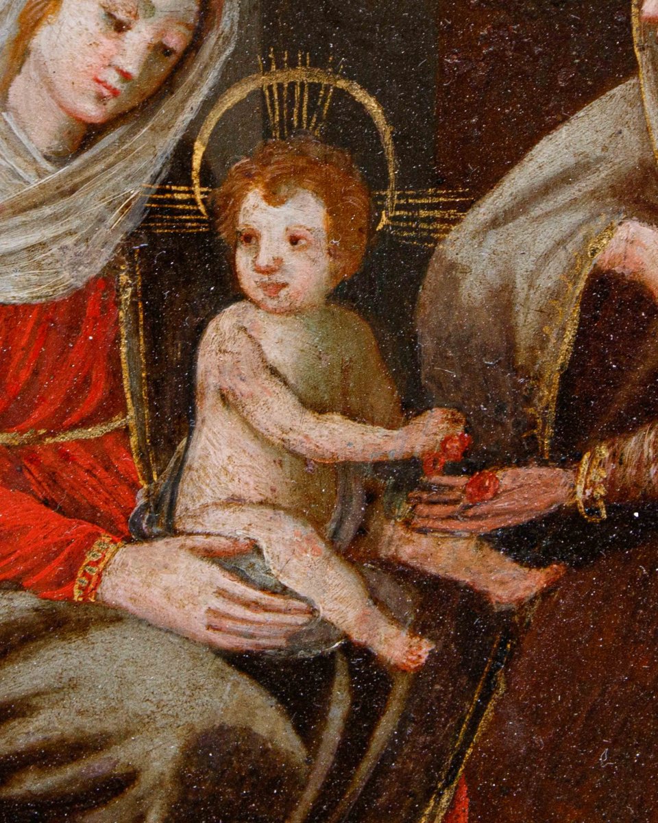 Saint Anne, The Virgin And Child-photo-3