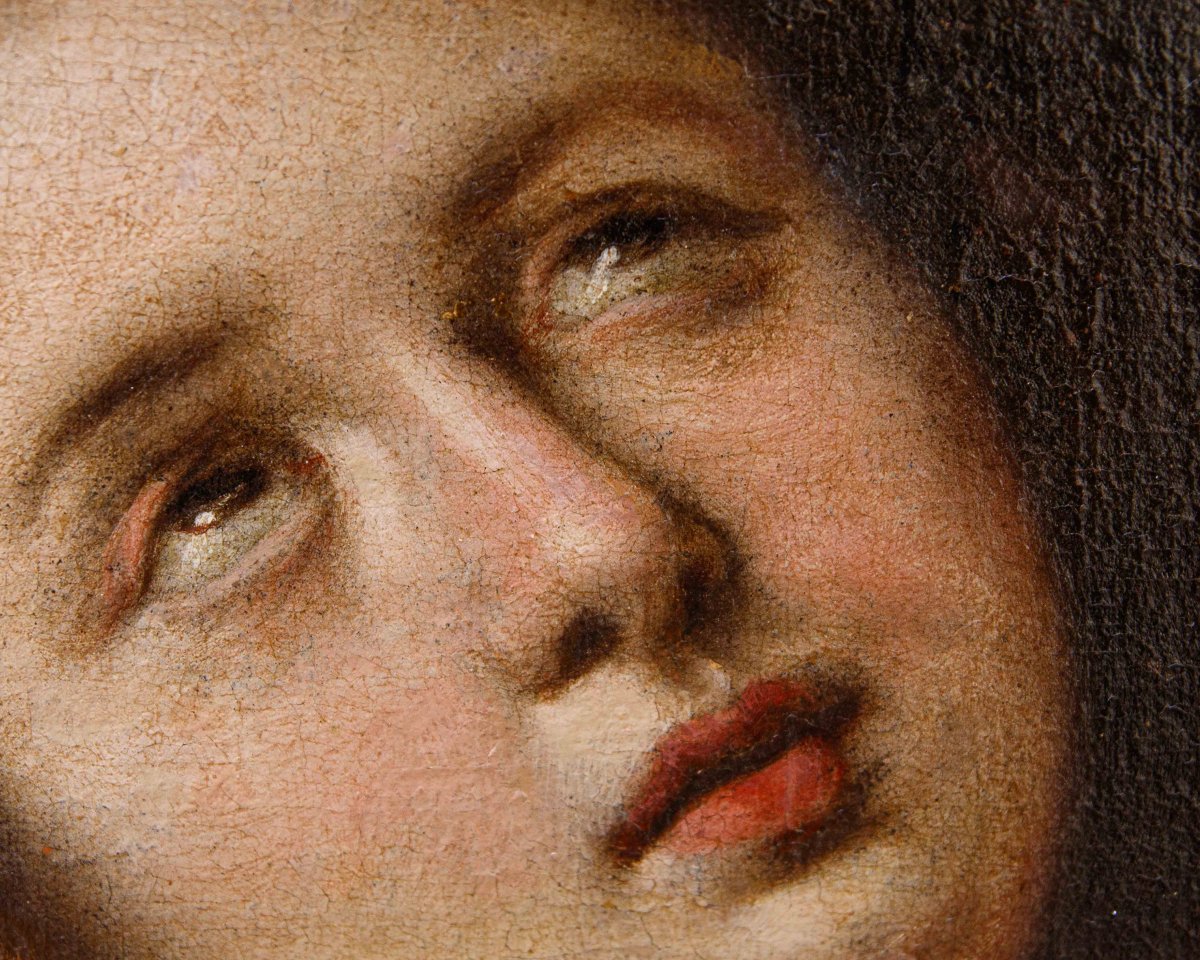 Giuseppe Nuvolone (milan, 1619 – 1703), Santa In Ecstasy-photo-2