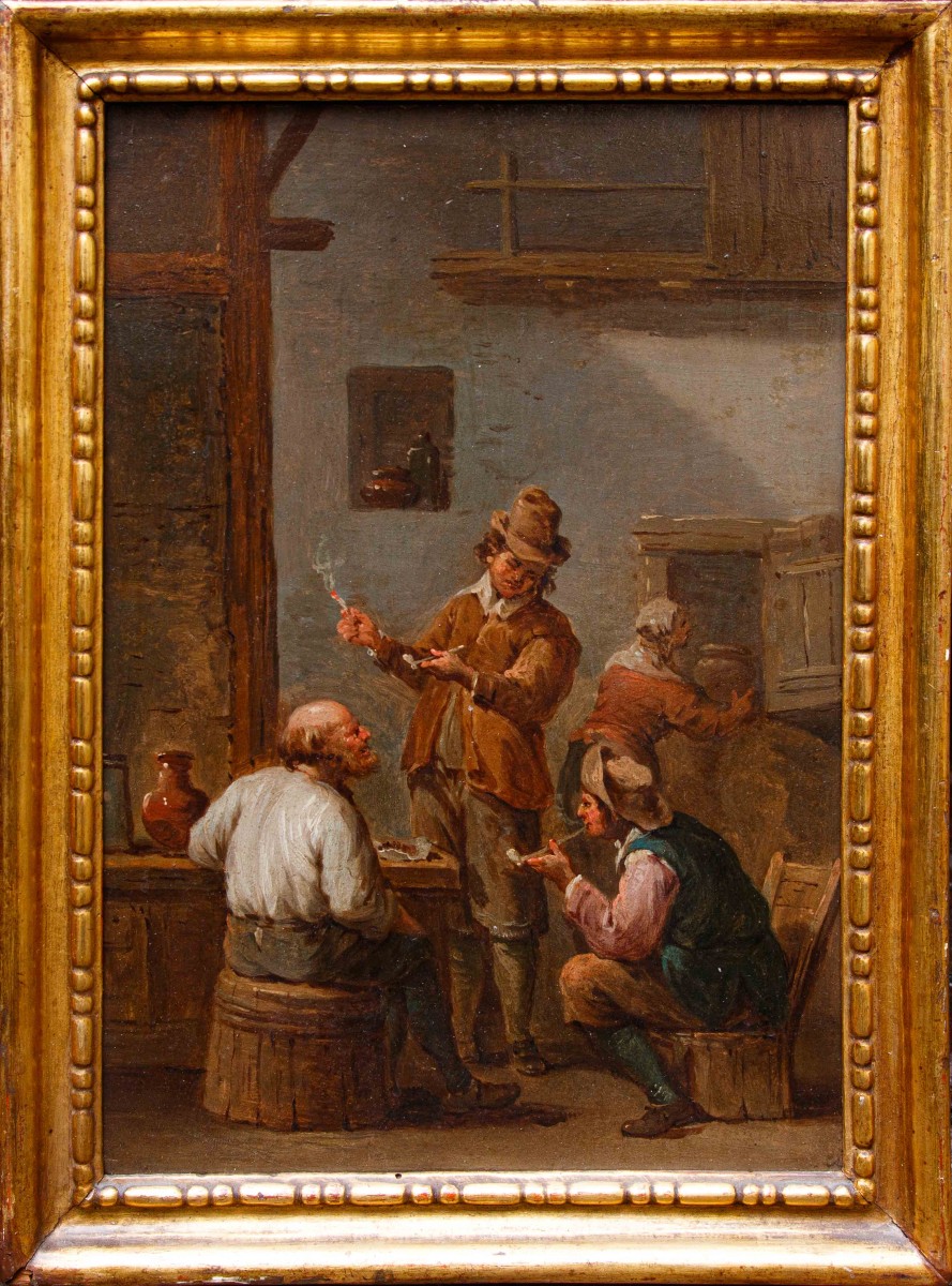 Atelier de Jan Thomas van Kessel (Anvers, 1677-1741), Scène de taverne