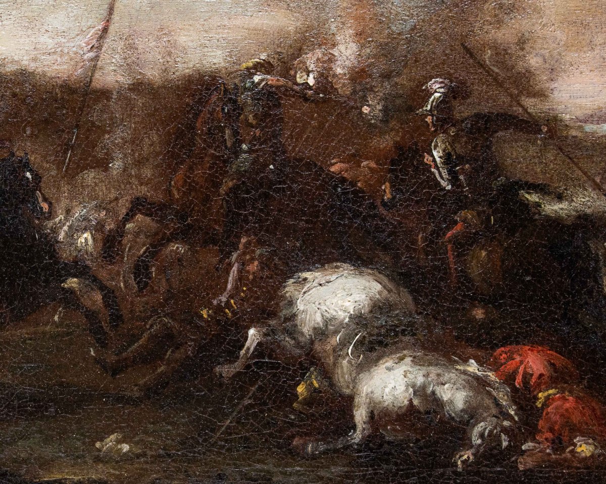 Francesco Graziani (seconde moitié du XVIIe siècle), Scènes de bataille-photo-2