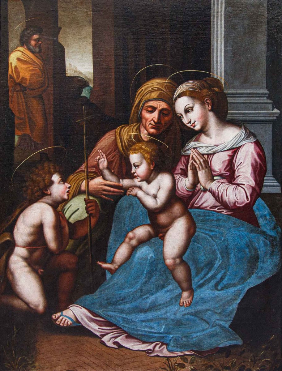 17ème siècle, par Raffaello Sanzio, Notre-Dame du Divin Amour-photo-4