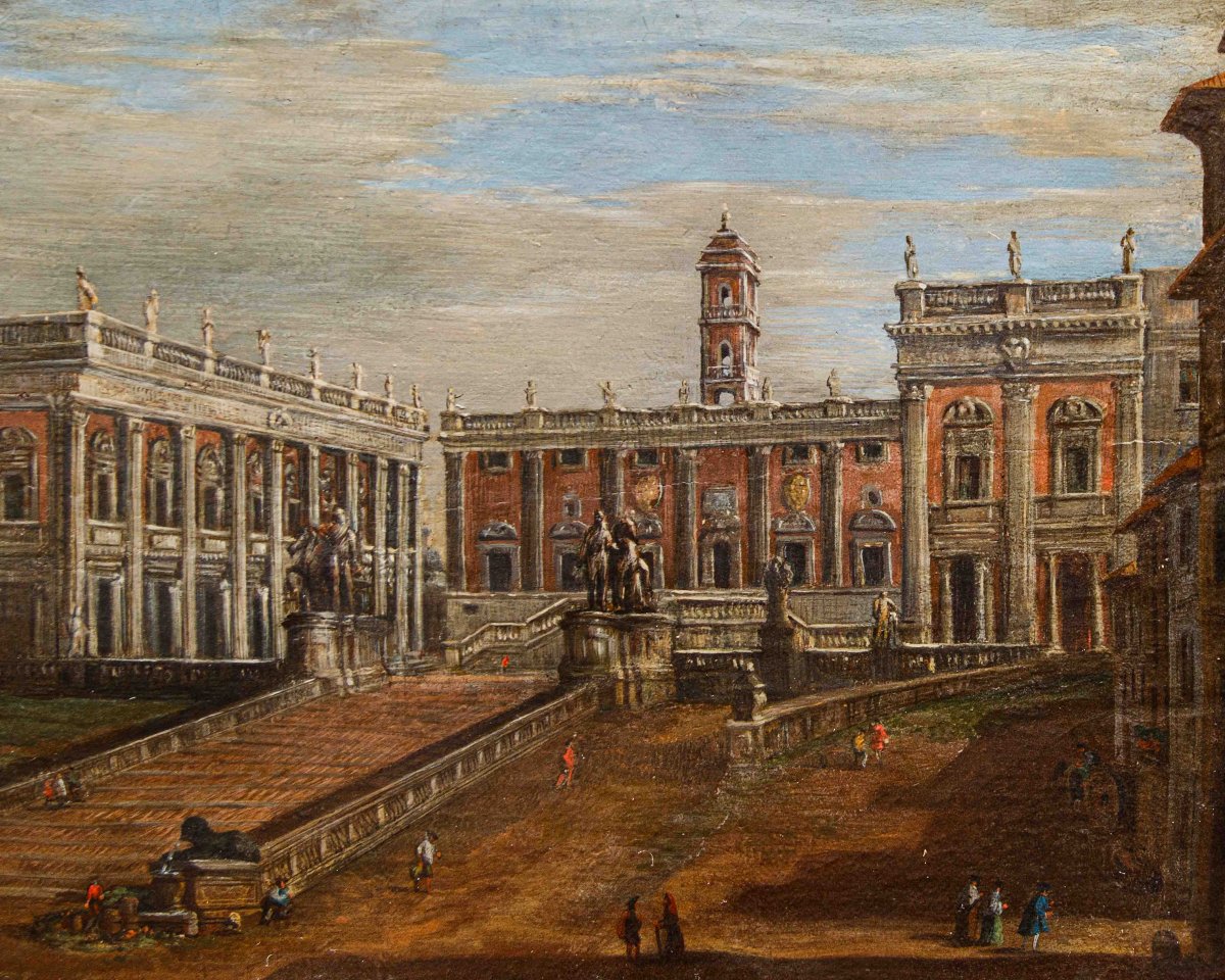 Salvatore Colonnelli Sciarra (Rome, 18éme siécle), Vue du Capitole-photo-2