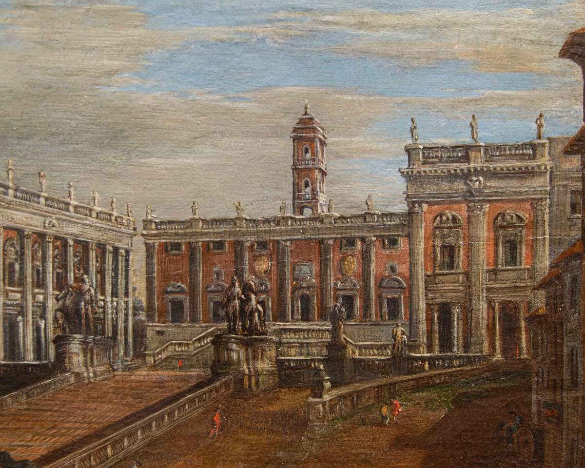 Salvatore Colonnelli Sciarra (Rome, 18éme siécle), Vue du Capitole-photo-4