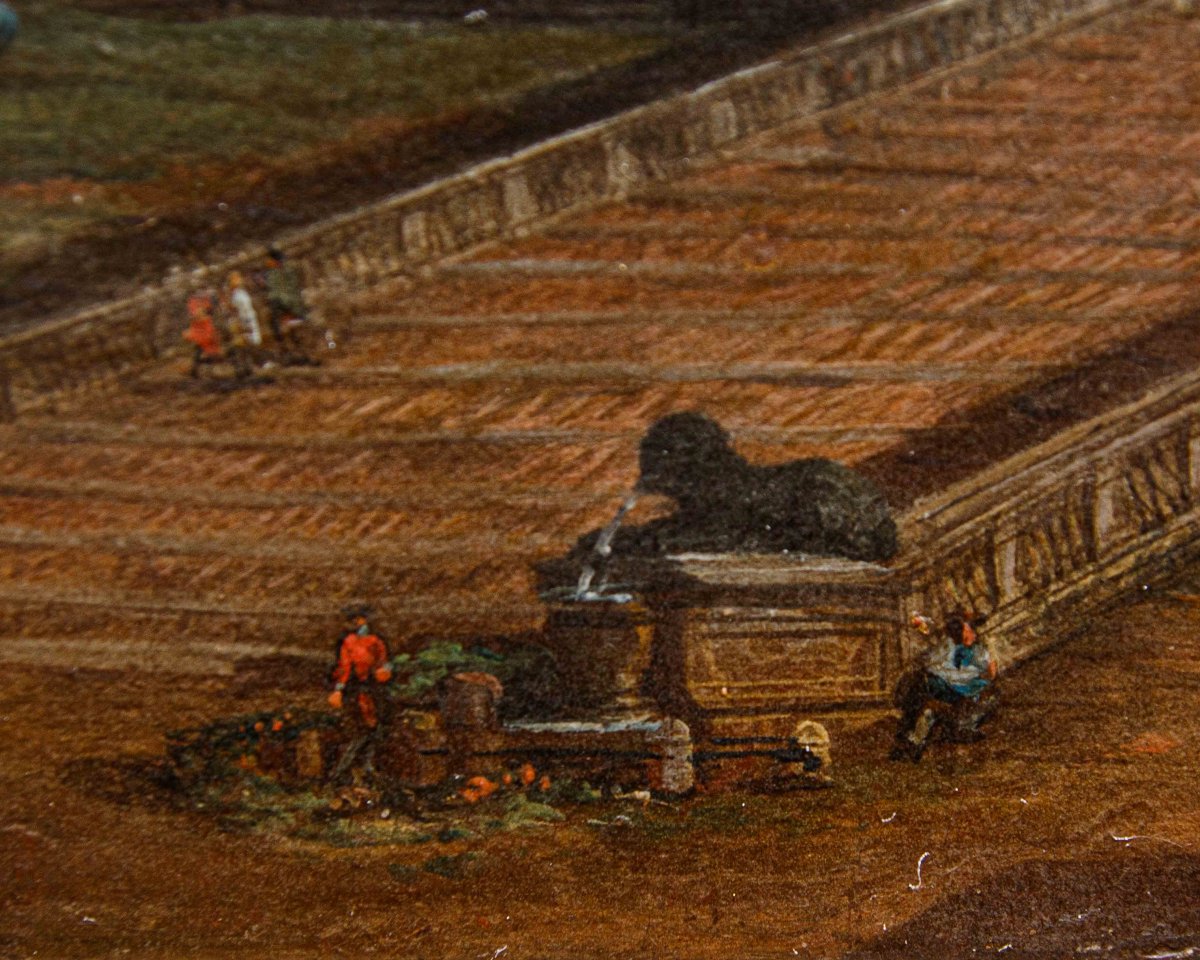 Salvatore Colonnelli Sciarra (Rome, 18éme siécle), Vue du Capitole-photo-7