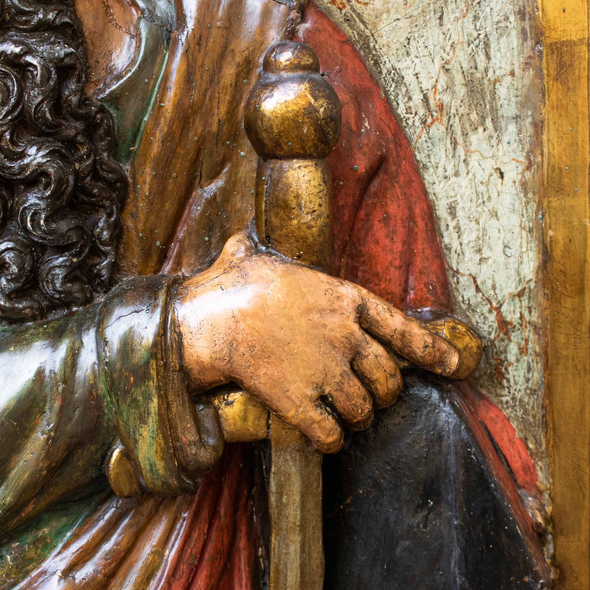 17ème siècle, Panneau avec San Paolo-photo-4