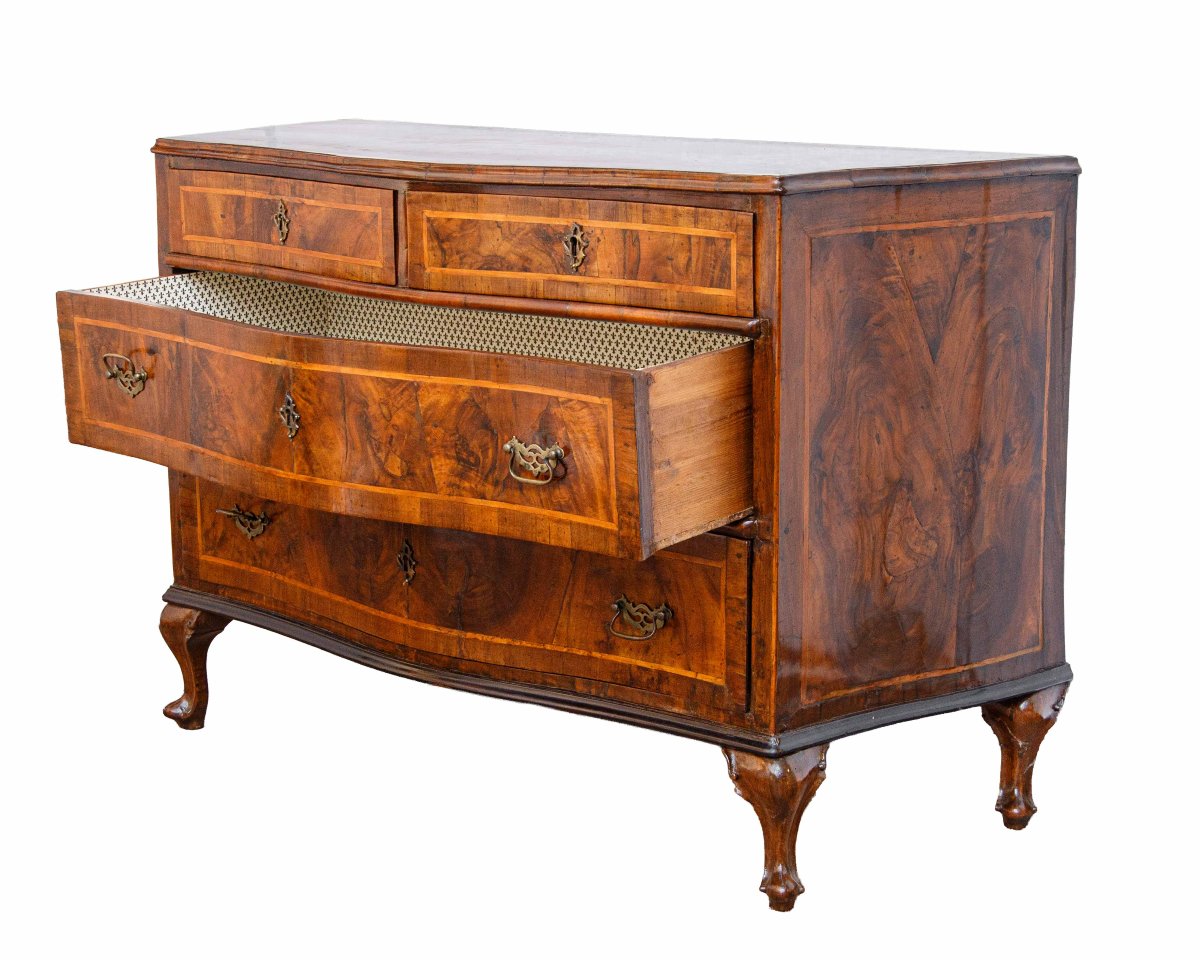 Venice, Louis XV, Three-drawer Dresser-photo-4