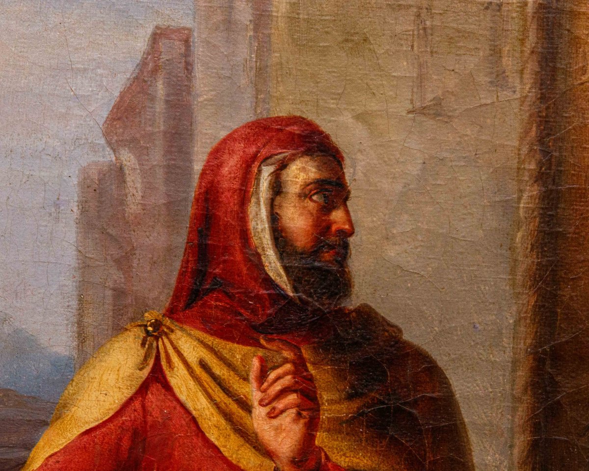 Vincenzo Giacomelli (Grizzo, 1812 - Venise, 1890), Le rencontre-photo-7