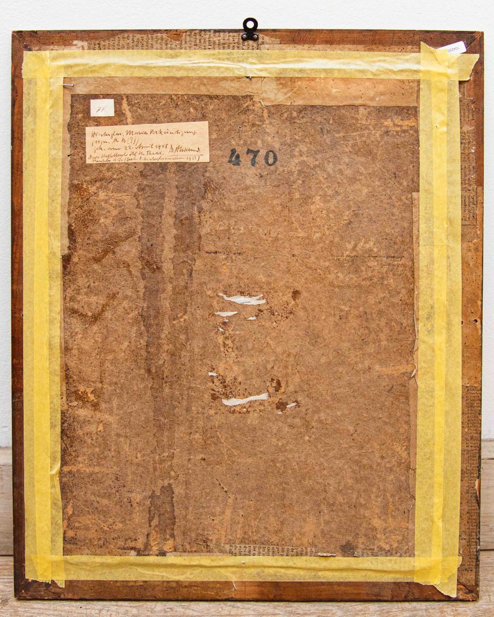 Disciple de Franz Thaddaus Menteler II (1715 - 1794), Suisse centrale, env. 1780,  Annonciation-photo-4