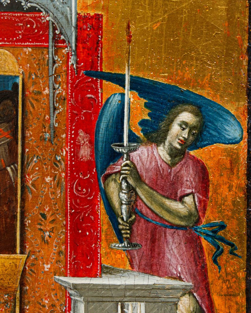 Disciple de Theodoros Poulakis (Crète, 1622 - Corfou, 1692), Les relique de saint Spiridion -photo-4