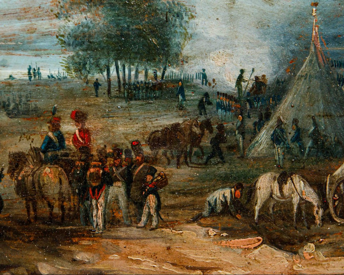 First Quarter Of The 19th Century, Camp Scenes-photo-4