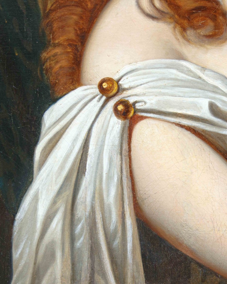 Theodor Kurzweil (vienna, 19th – 20th Century), Attr., Allegory Of Sculpture-photo-2