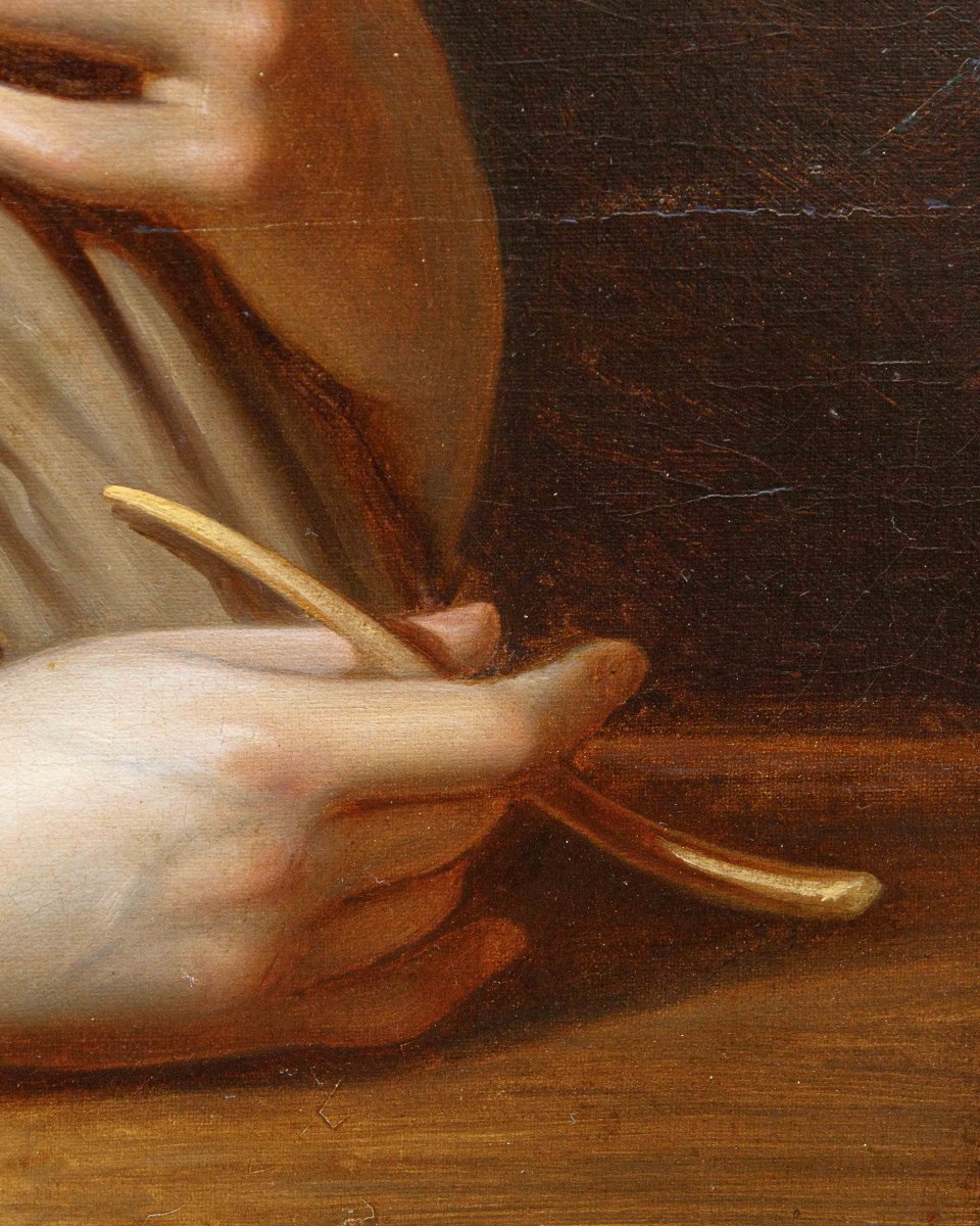 Theodor Kurzweil (vienna, 19th – 20th Century), Attr., Allegory Of Sculpture-photo-5