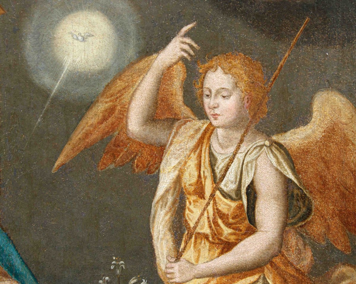 Emilian Sole, 16th Century, Annunciation-photo-5