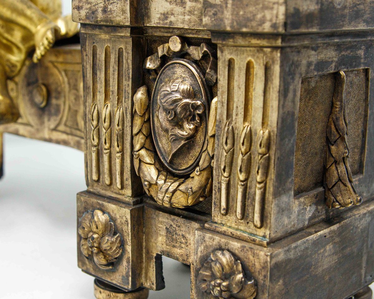 19th Century, Pair Of Fireplaces-photo-3