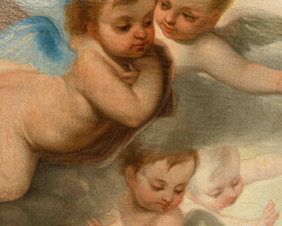 Atelier de Bartolomé Esteban Murillo (Séville, 1617 - 1682), Annonciation-photo-8