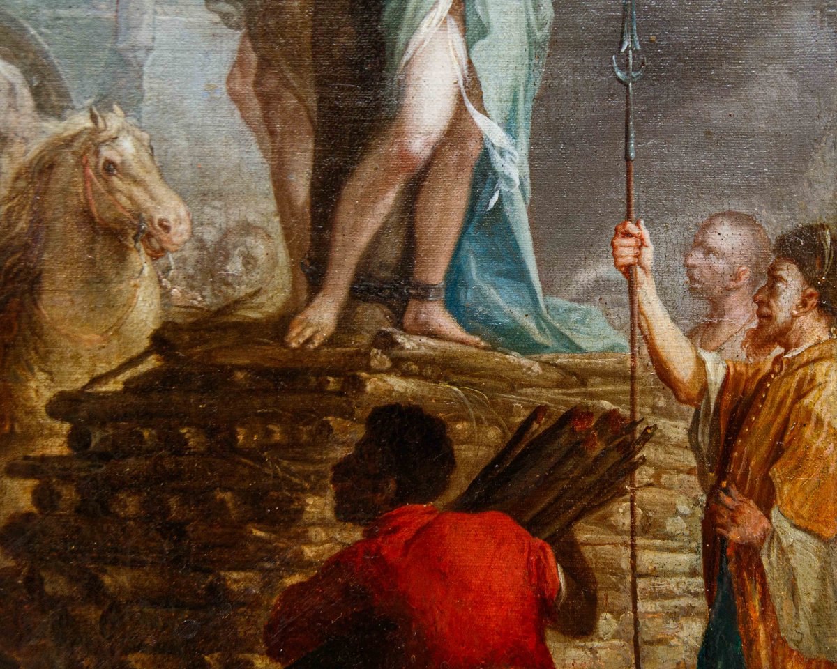 Atelier de Giacinto Diano, Clorinda sauve Olindo et Sofronia-photo-2