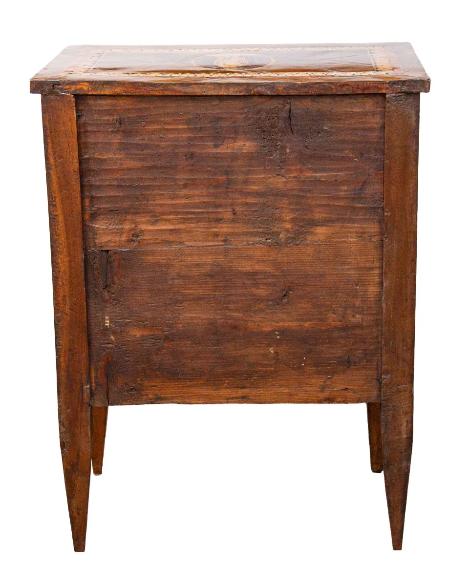 18th Century, Night Table With Mythological Figures-photo-4