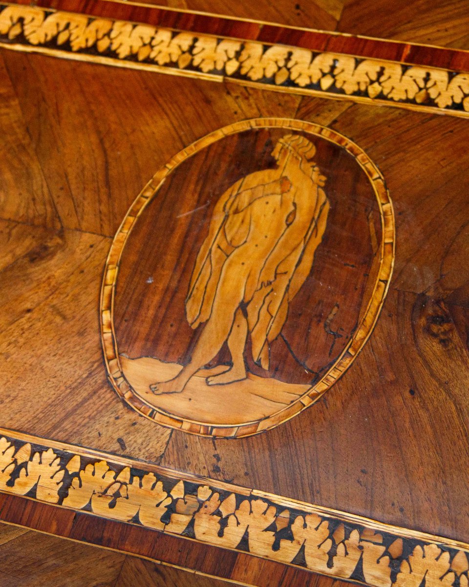 18th Century, Night Table With Mythological Figures-photo-1