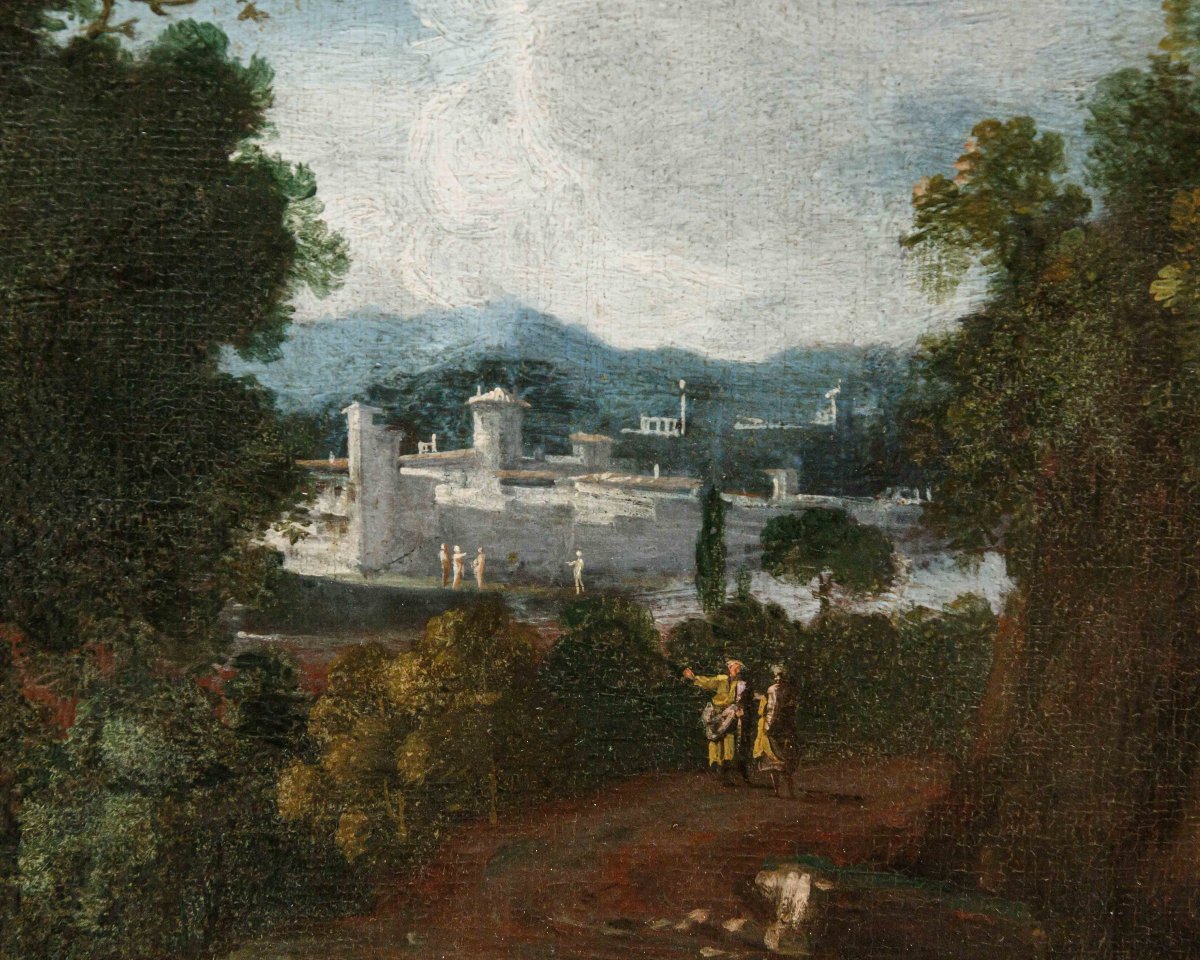 Alberto Carlieri (1672 - après 1720), Salomon adore les idoles-photo-3