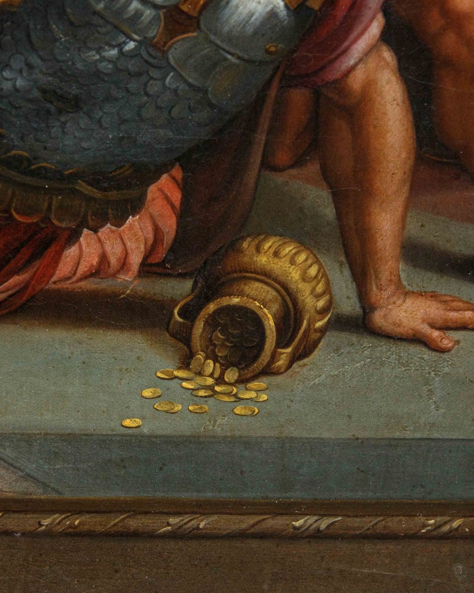 17th Century, By Raffaello Sanzio, The Expulsion Of Heliodorus From The Temple-photo-8