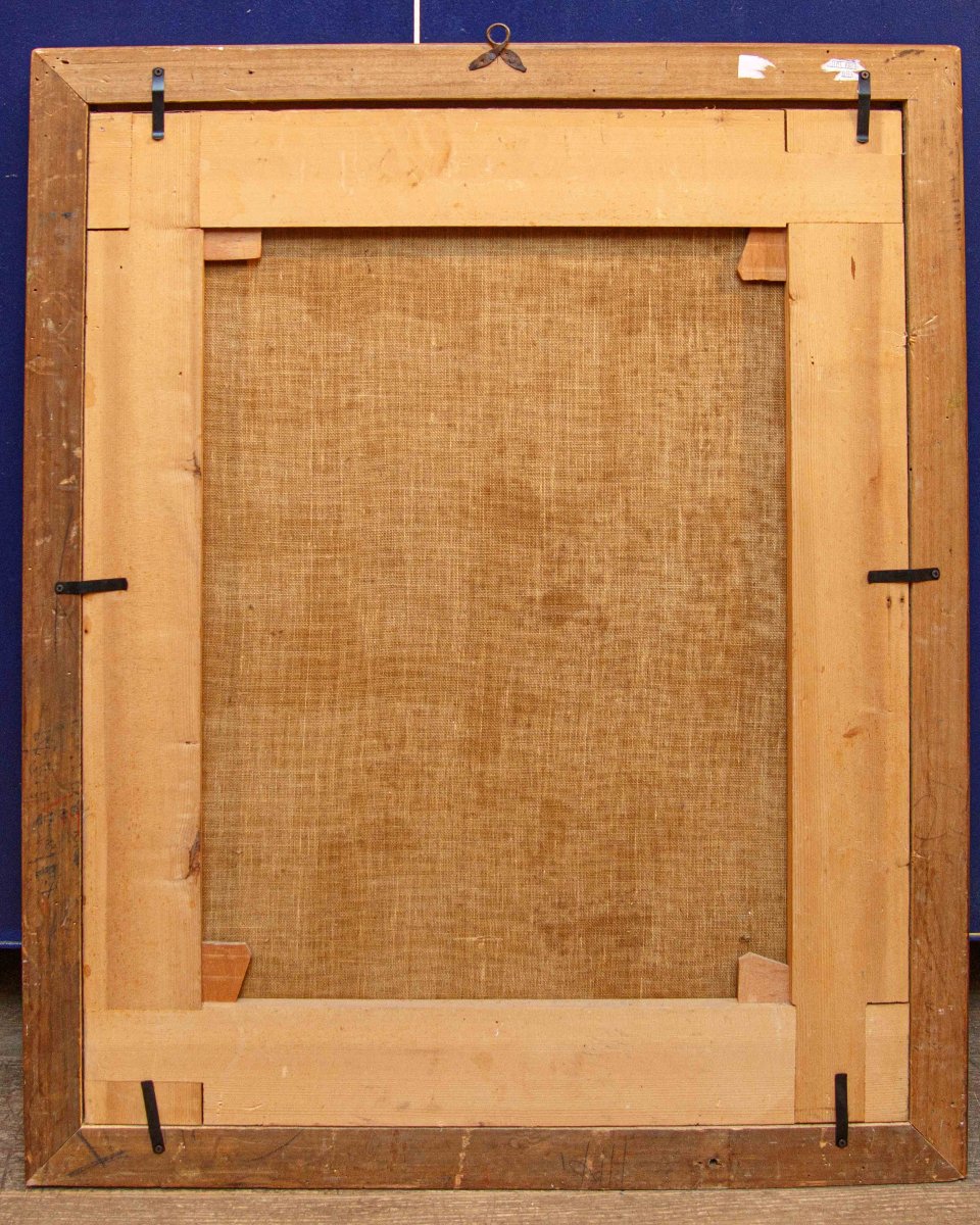 Giacinto Diano (attr.), Saint Evêque en adoration du Très Saint Sacrement-photo-2