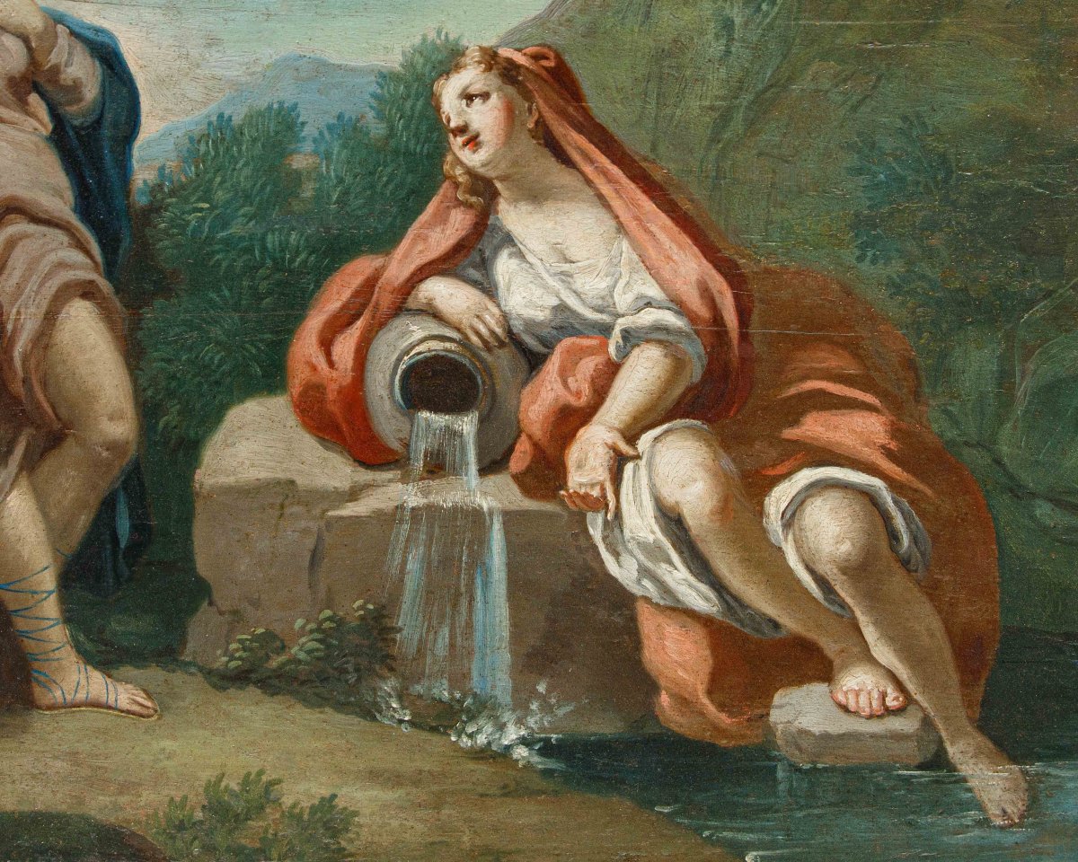 Atelier de Gaspare Diziani (Belluno, 1689 - Venise, 1767), Allégorie de l’été-photo-1