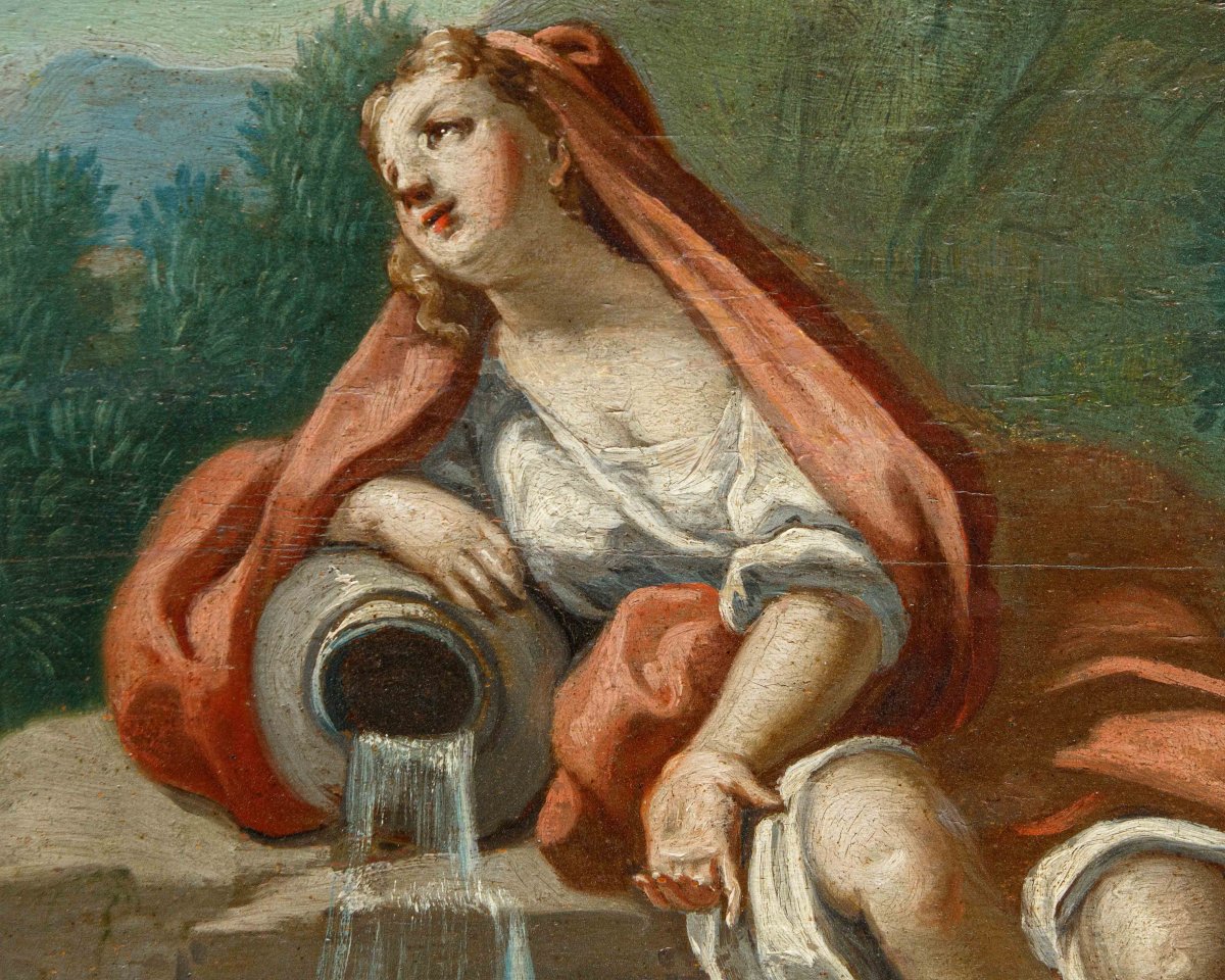 Atelier de Gaspare Diziani (Belluno, 1689 - Venise, 1767), Allégorie de l’été-photo-3