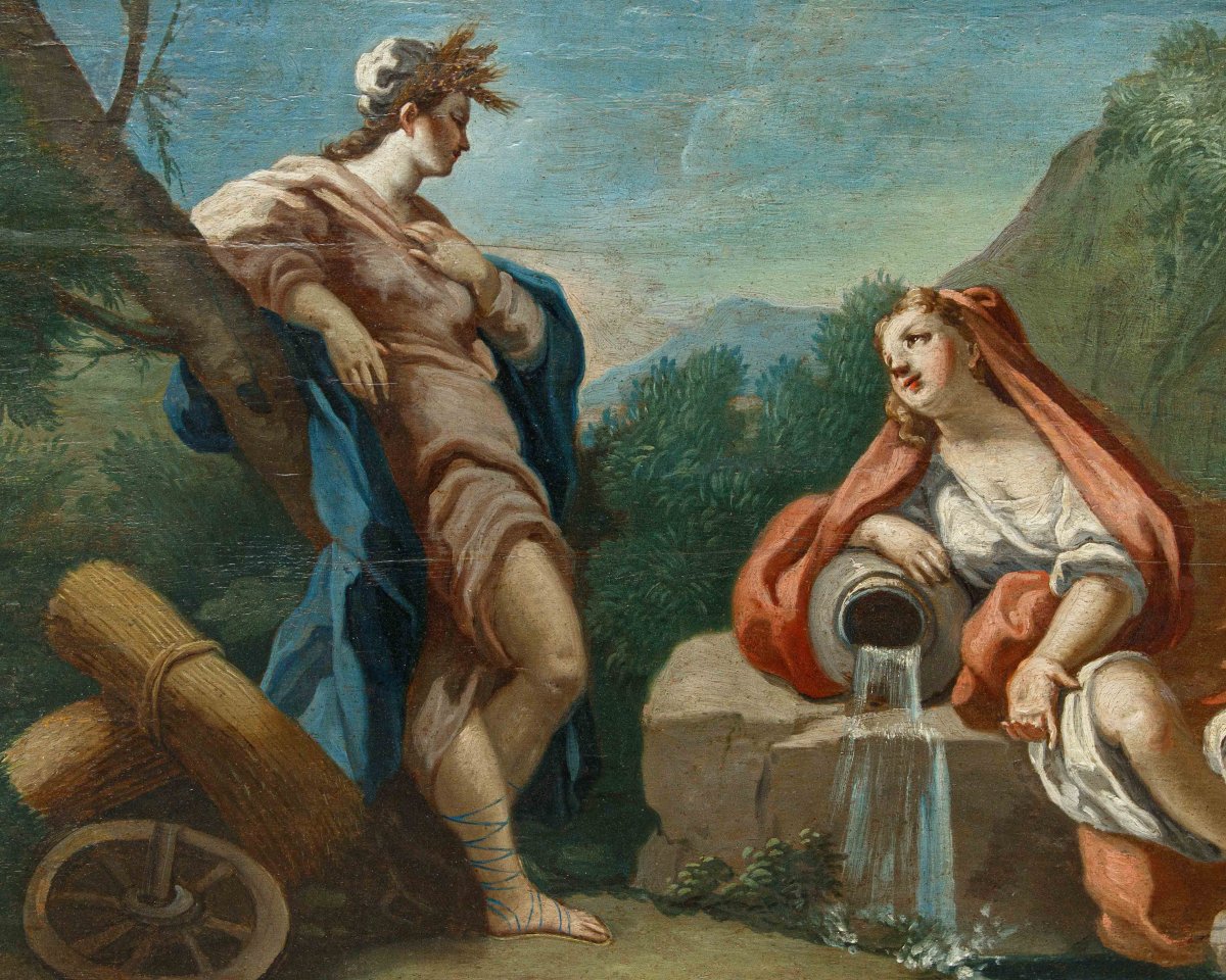 Atelier de Gaspare Diziani (Belluno, 1689 - Venise, 1767), Allégorie de l’été-photo-5