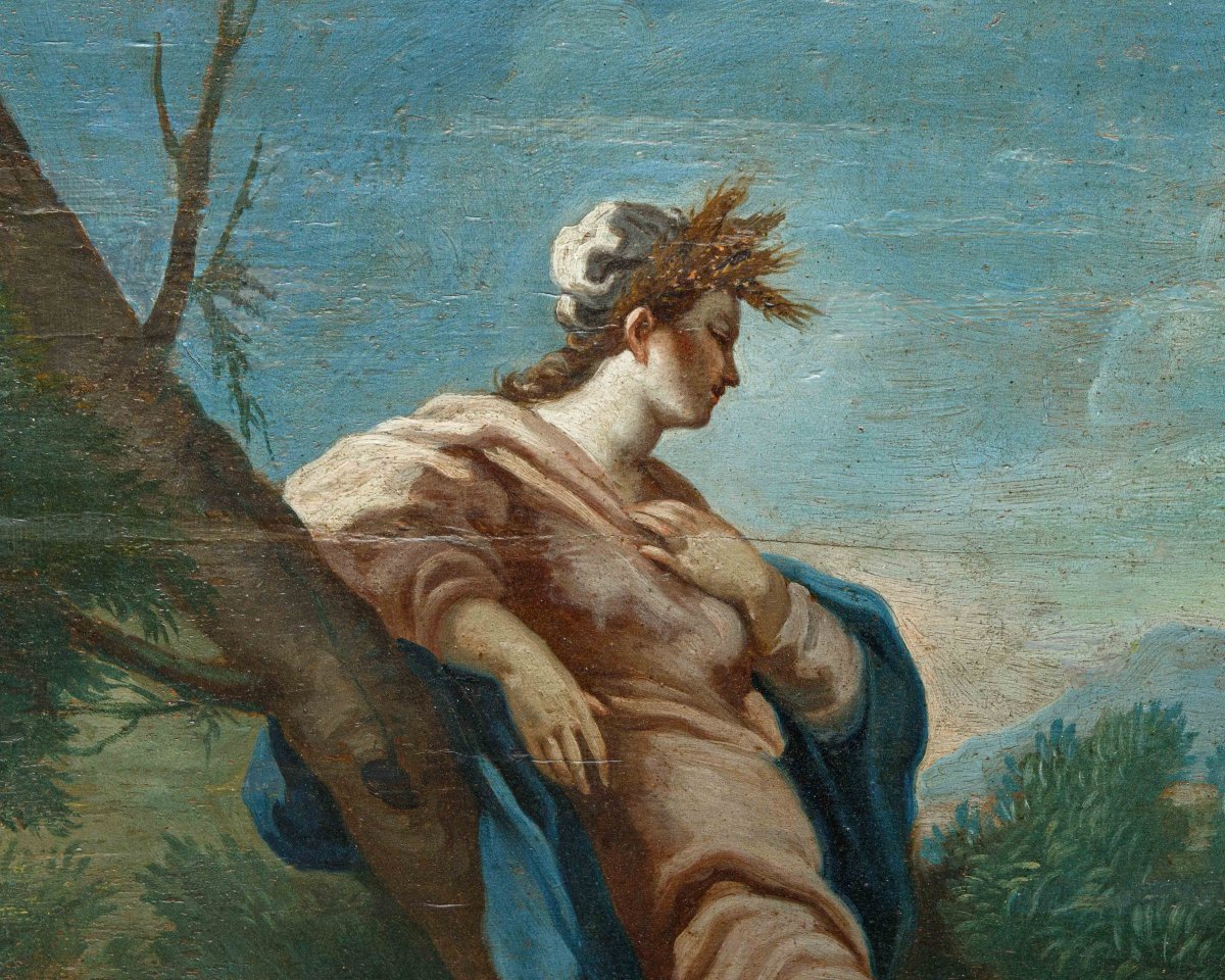 Atelier de Gaspare Diziani (Belluno, 1689 - Venise, 1767), Allégorie de l’été-photo-6