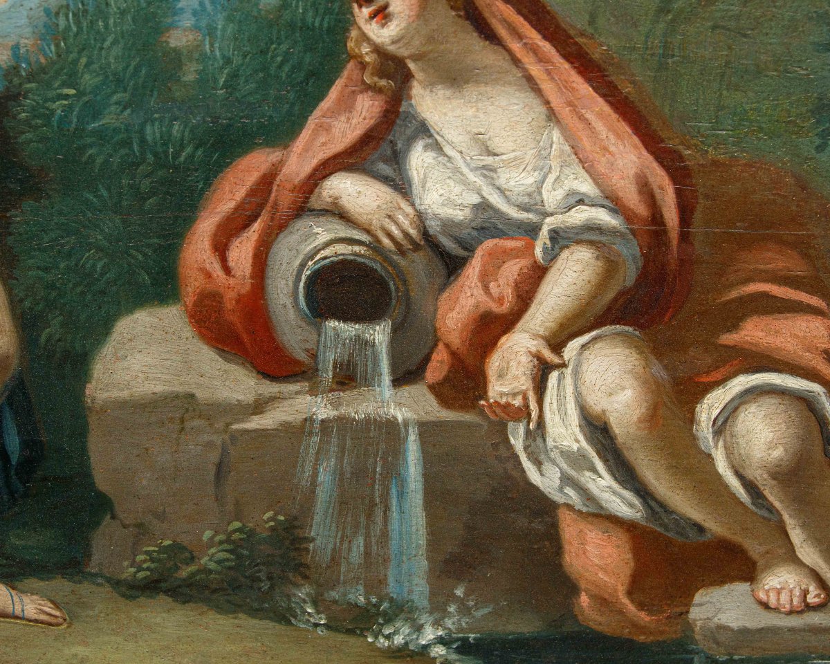 Atelier de Gaspare Diziani (Belluno, 1689 - Venise, 1767), Allégorie de l’été-photo-8