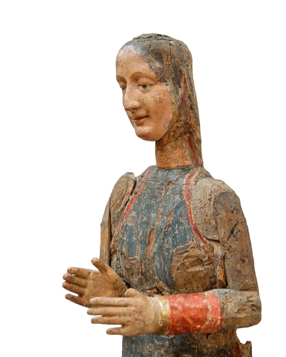 Umbrian Sculptor From The Mid-13th Century, Madonna Sedes-photo-1