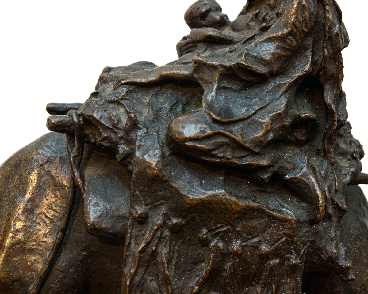 Ernesto Bazzaro (Milan, 1859 - 1937), Caravana-photo-4