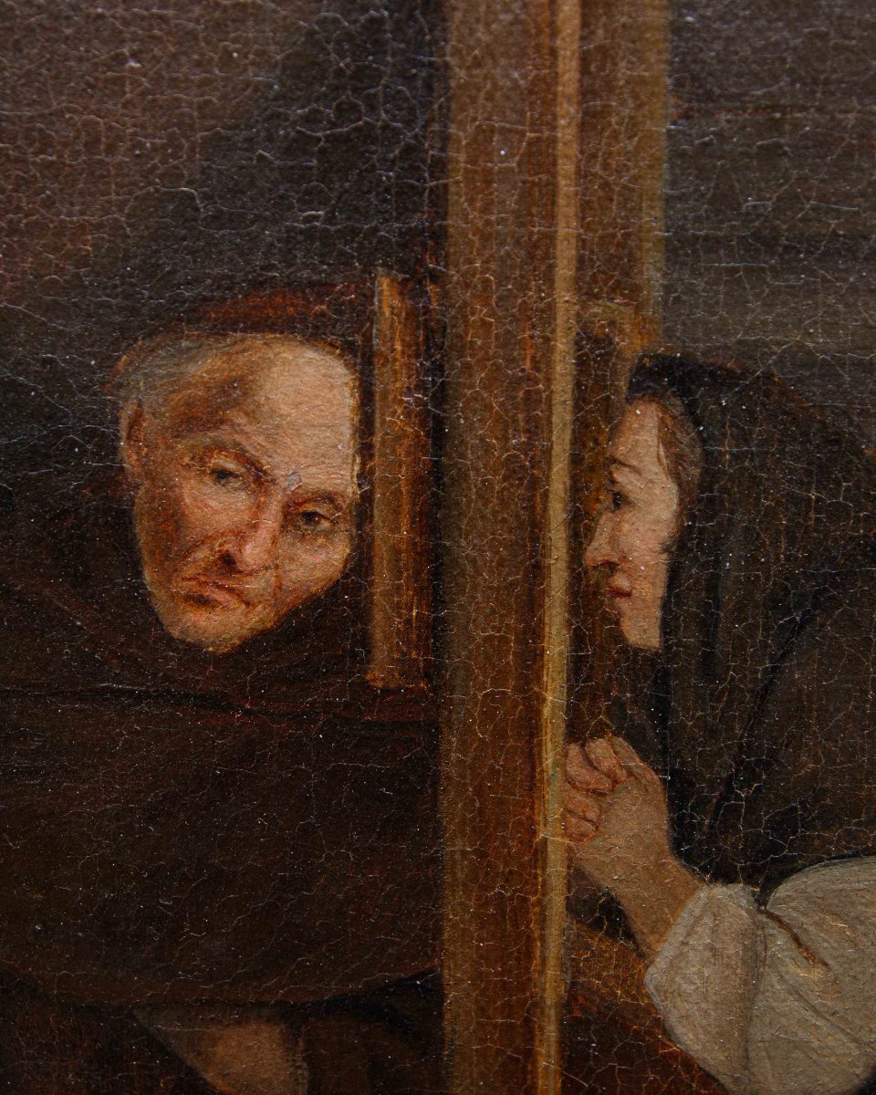 Pietro Longhi (Venise, 1701 - 1785,  La confession-photo-7