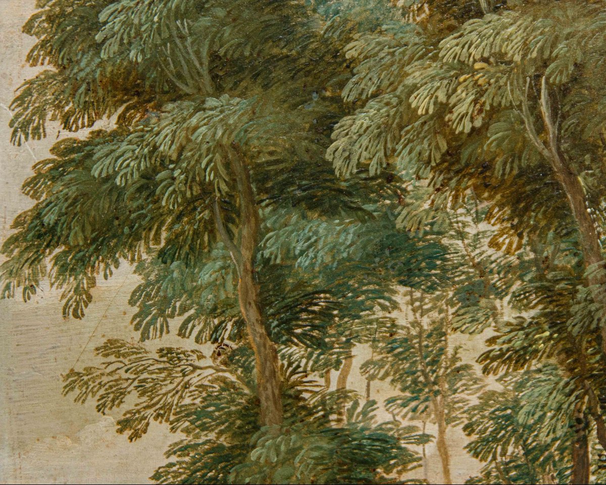 Atelier de Jan Brueghel le Jeune e  Atelier de Hendrick van Balen, Flora e putti-photo-2