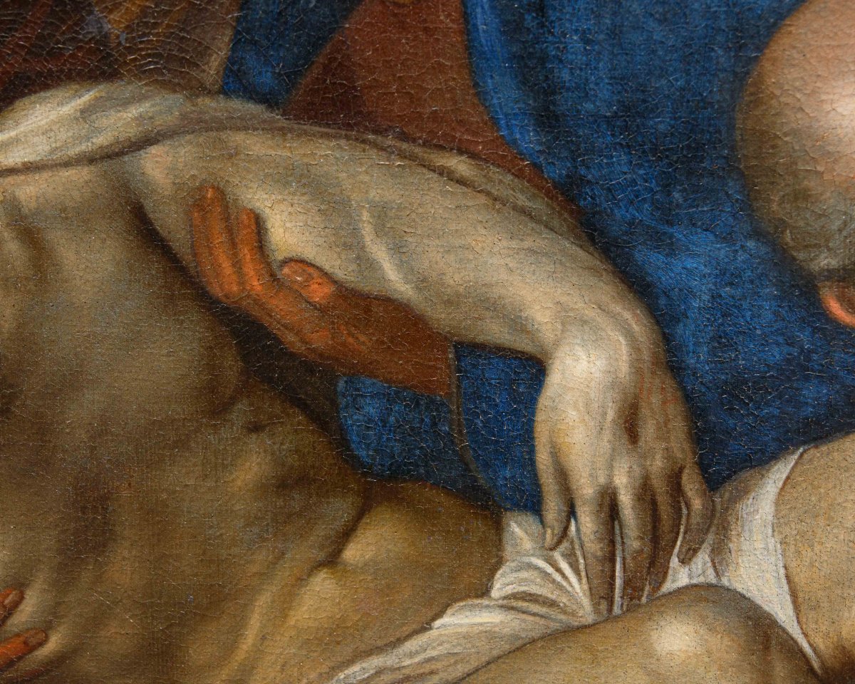 Workshop Of Titian Vecelio (pieve Di Cadore, 1488 – Venice, 1576), Deposition-photo-3