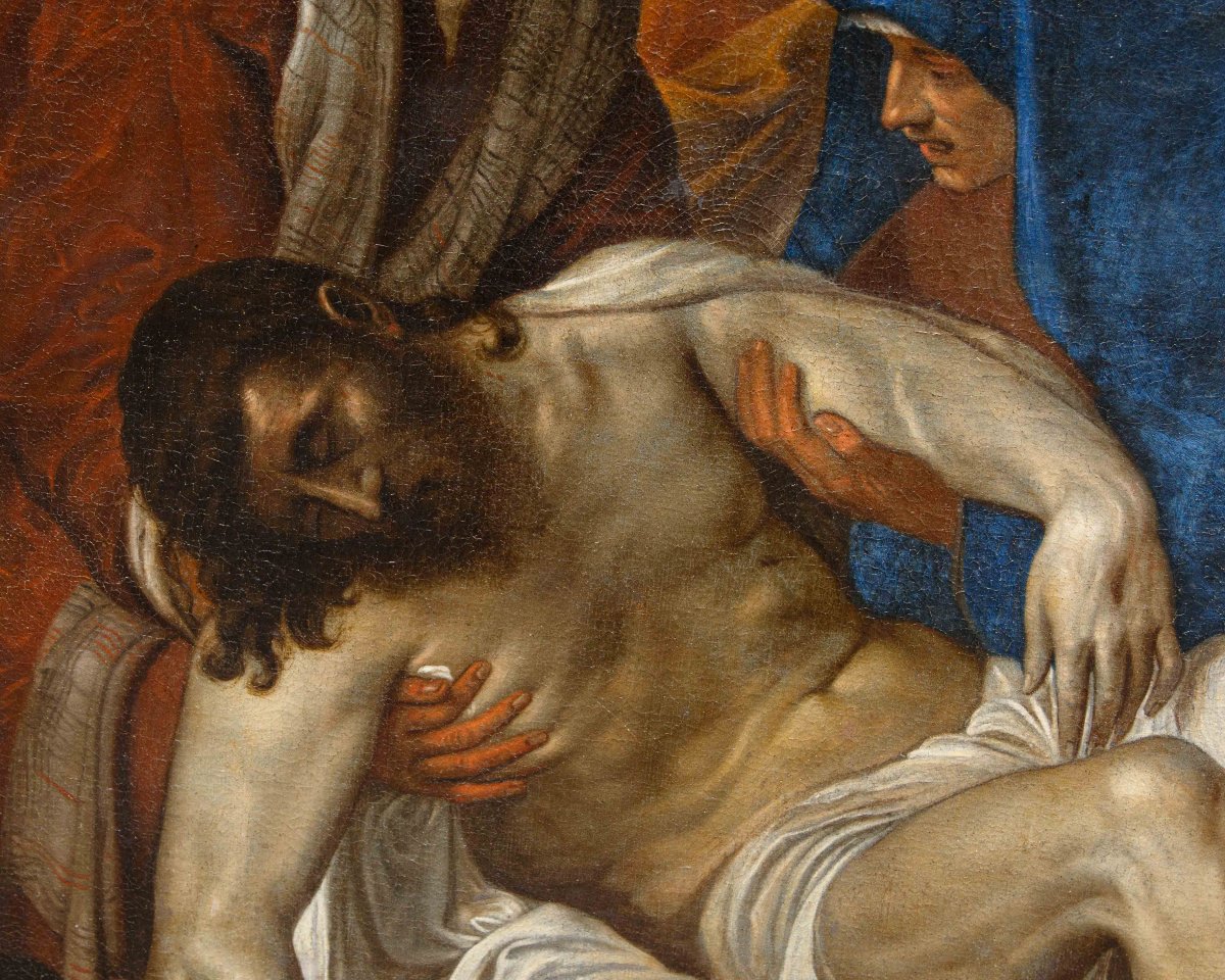 Workshop Of Titian Vecelio (pieve Di Cadore, 1488 – Venice, 1576), Deposition-photo-4