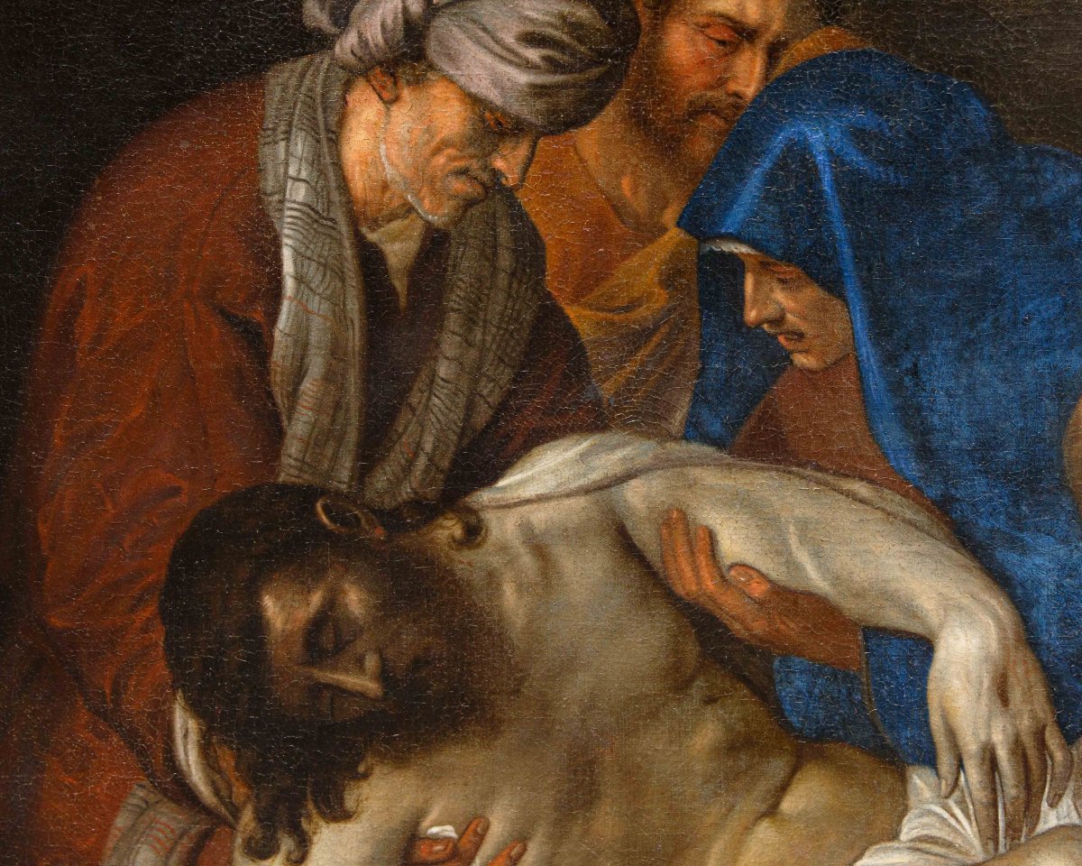 Workshop Of Titian Vecelio (pieve Di Cadore, 1488 – Venice, 1576), Deposition-photo-8