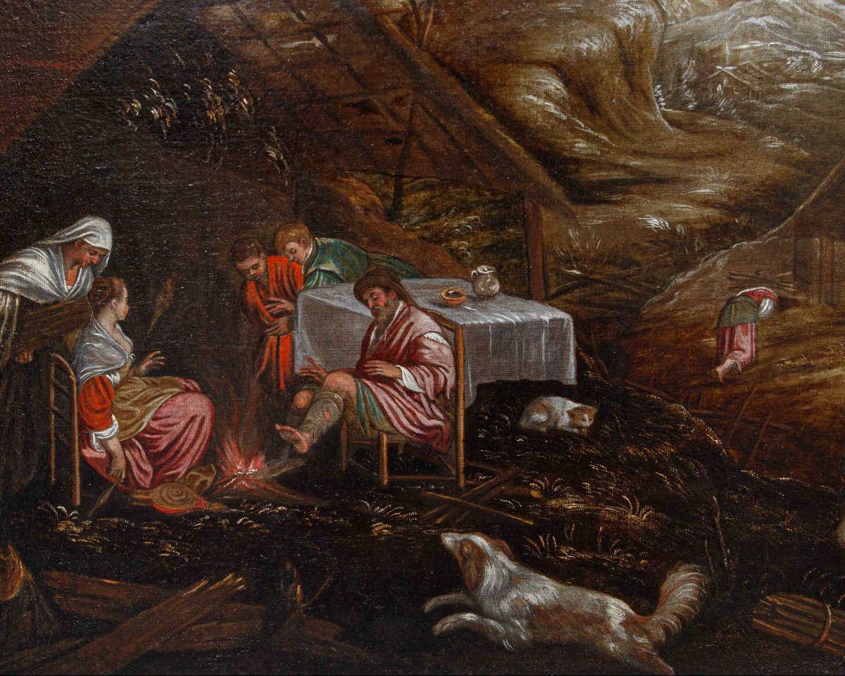 Bottega dei Bassano (XVIIe siècle), Allégorie de l’hiver-photo-1