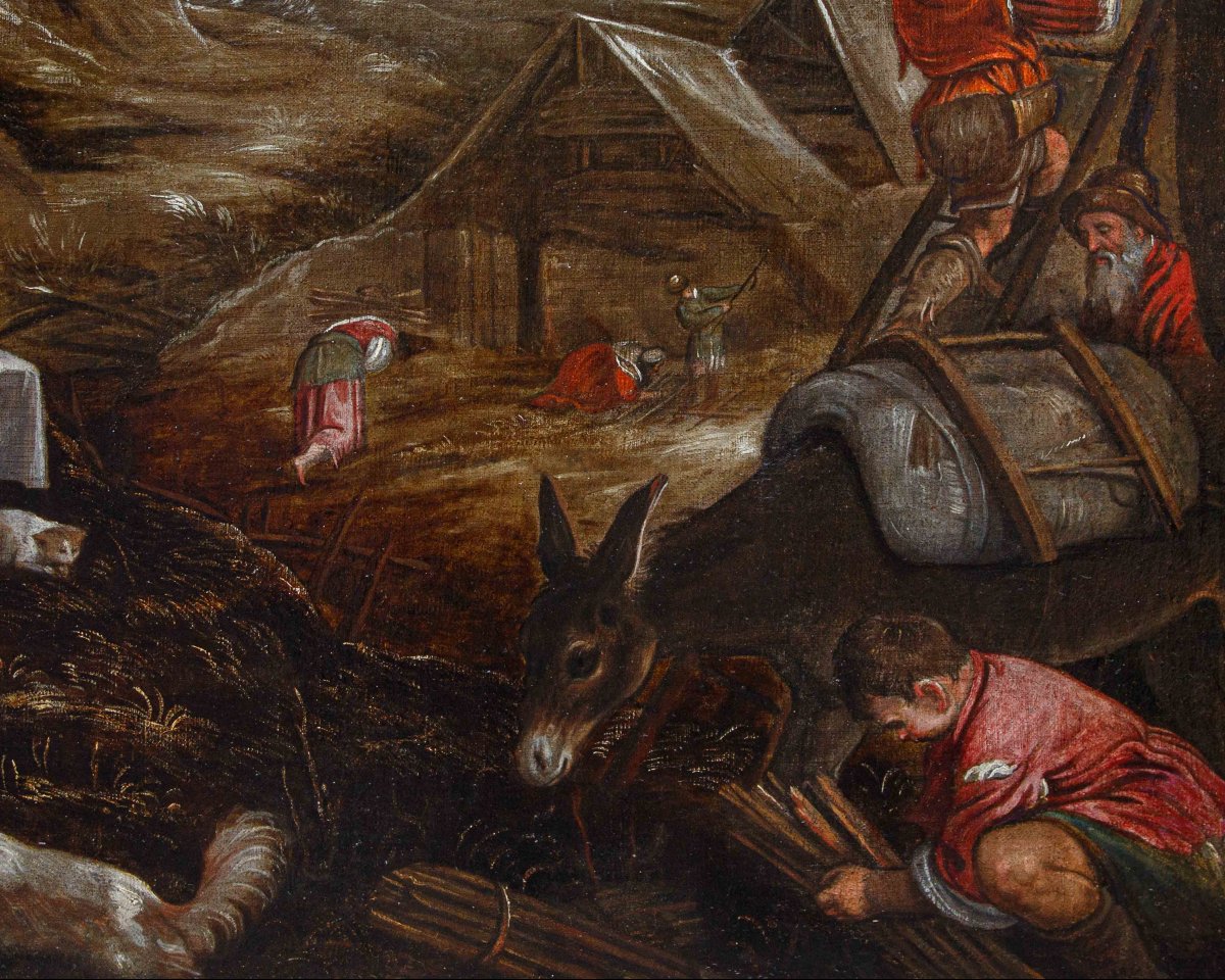 Bottega dei Bassano (XVIIe siècle), Allégorie de l’hiver-photo-2