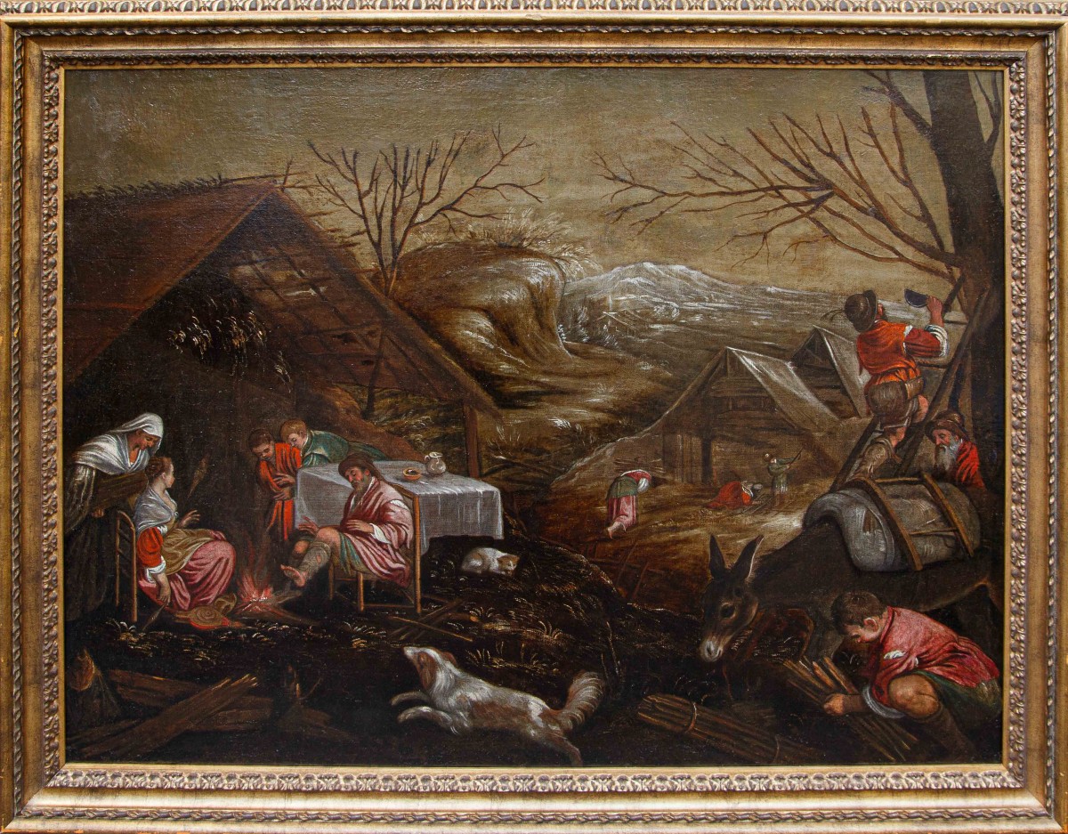 Bottega dei Bassano (XVIIe siècle), Allégorie de l’hiver