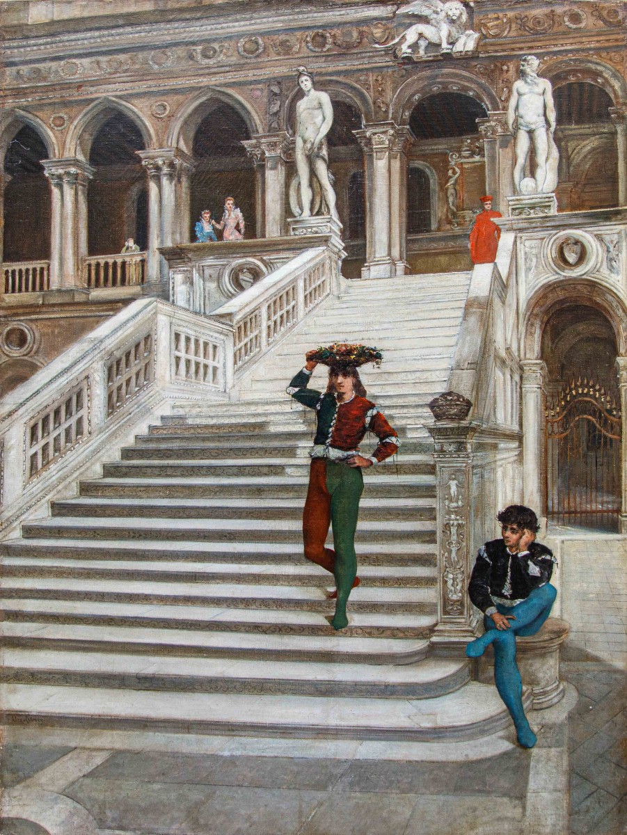 XIXe siècle, La Scala dei Giganti du Palais des Doges de Venise