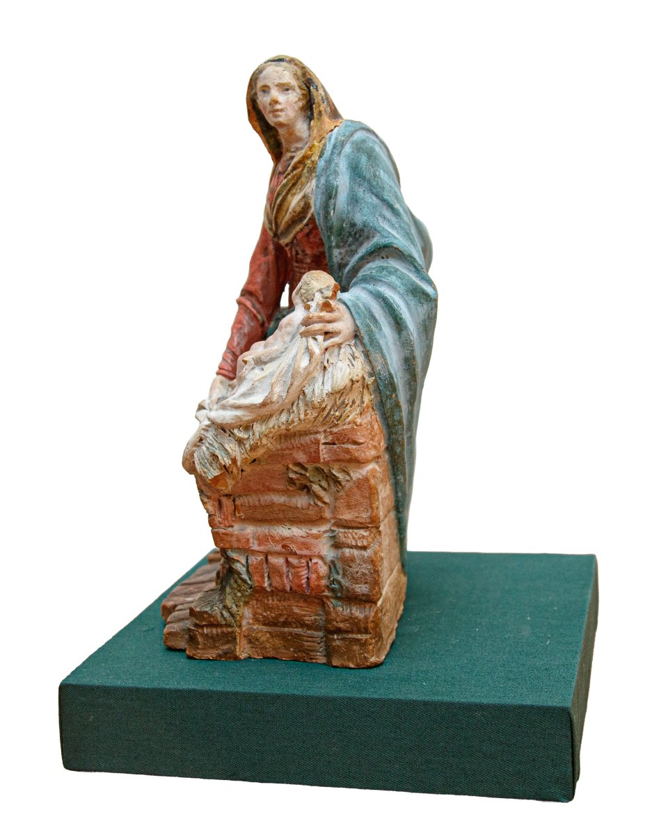 XVIIIe siècle, École émilie, Vierge avec l’Enfant-photo-2