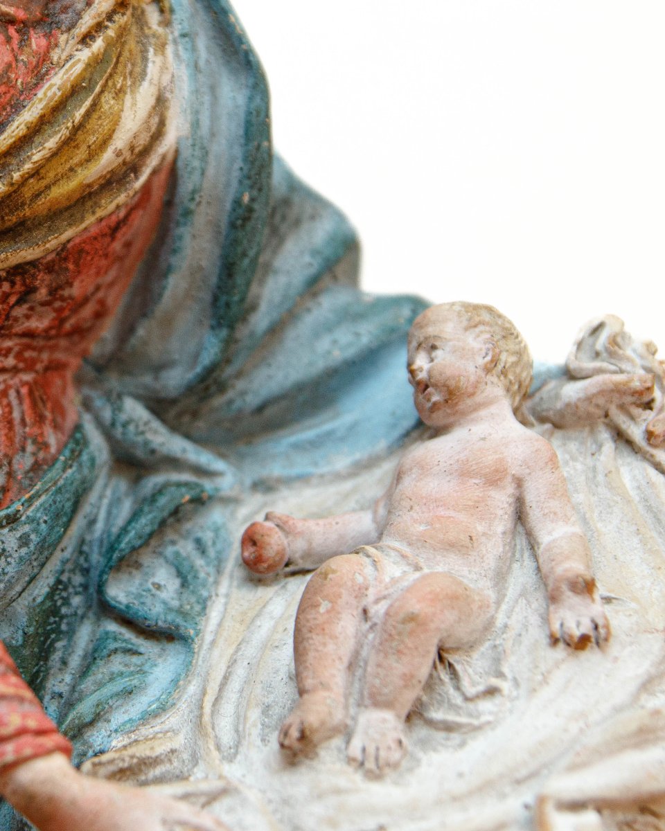 XVIIIe siècle, École émilie, Vierge avec l’Enfant-photo-2