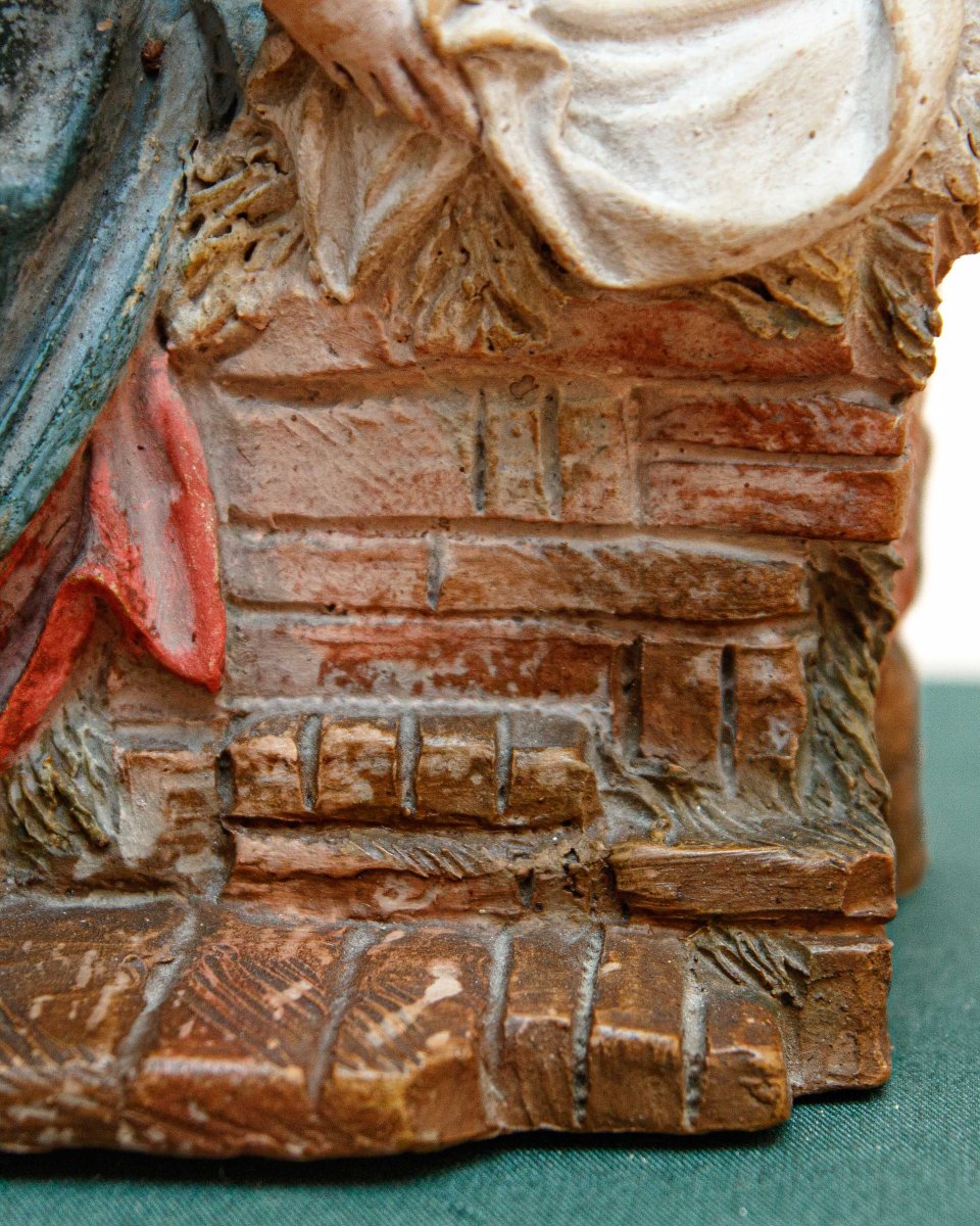 XVIIIe siècle, École émilie, Vierge avec l’Enfant-photo-3