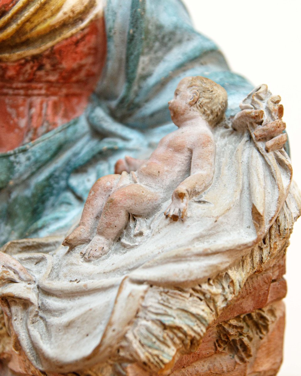 XVIIIe siècle, École émilie, Vierge avec l’Enfant-photo-5